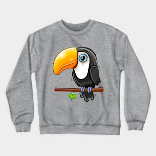 Cute Toucan Crewneck Sweatshirt